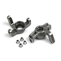 Maverick Aluminium Steering Spindle Set (Grey/Left/Right)