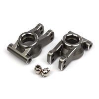 Maverick Aluminium Rear Hub Set (Grey/2pcs)