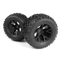Maverick Mounted Linebacker Tire on MT Wheel (Black/2pcs) 150680