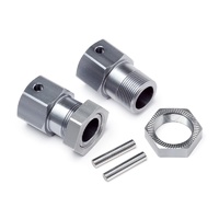 Maverick Wheel Hexes Pins & Nuts Pr (Blackout MT) MV24020
