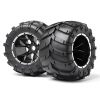 Maverick Mounted Wheels and Tyres 2 Pcs (Blackout MT)