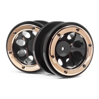 Maverick Wheels W/Gold Beadlocks (2pcs)