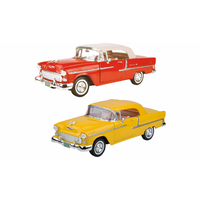 Motormax 1/18 1955 Chev Bel Air Convertible (Timeless Classics) 73184 Diecast