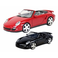 Motormax 1/24 Porsche 911 Turbo Cabriolet 73348 Diecast