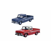 Motormax 1/24 1966 Chevy C10 Fleetside Pickup (American Classics) 73355 Diecast