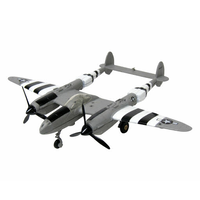 Motormax 1/72 Lockheed P38 Lightning Plane 76365 Diecast