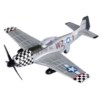 Motormax 1/100 6" Boeing P-51 Mustang Sky Wings Diecast Aircraft