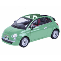 Motormax 1/18 Fiat Nuova 500 Cabrio 79164 Diecast