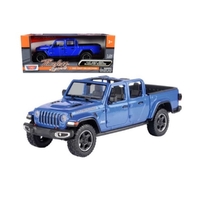 Motormax 1/27 2021 Jeep Gladiator Rubicon Open Top Diecast Car