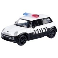 MotorMax 1/43 Mini Cooper S Countryman Police Series Metal Diecast