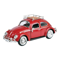 Motormax 1/24 1966 VW Beetle w/ Roof Luggage Rack