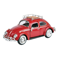 Motormax 1/24 1966 VW Beetle w/ Roof Luggage Rack