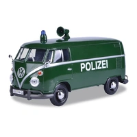 Motormax 1/24 VW Type 2 Polizei (T1) Delivery Van Diecast