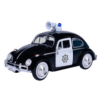 Motormax 1/24 VW Beetle Police Diecast