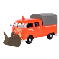 Motormax 1/24 VW Type 2 (T1) Pickup w/Snow Plow