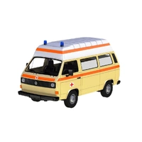 Motormax 1/24 VW Type 2 (T3) High Roof Ambulance Diecast Car