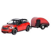 Motormax 1/24 Mini Cooper S Countryman w/Trailer