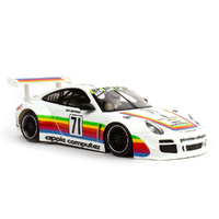 NSR Porsche 997 GT3 Apple Tribute Livery #71 Anglewinder Slot Car