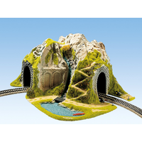 Noch HO Corner Tunnel, single track, curved 41?x?37?cm, 22?cm high, Headroom 9.3?cm N05170
