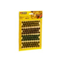 Noch Grass Tufts XL Green Mix (92pcs) 12mm