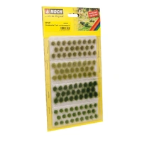 Noch Grass Tufts light and dark green, 104 pieces, 6?mm N07127
