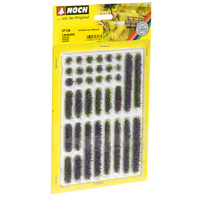 Noch HO Lavender 18 strips & 18 bushes