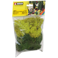Noch Lichen, Green Mix Assorted, 35g bag N08610