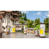 Noch HO Advertising Columns & Billboards