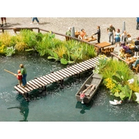 Noch HO Laser Cut Foot Bridge N14223