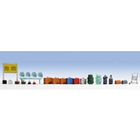 Noch HO Train Station Accessories N14810