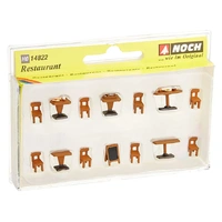 Noch HO Restaurant Furniture