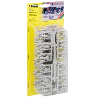 Noch HO Unpainted Figures 72 Passengers