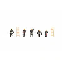 Noch HO Fire Brigade (5 Figures & 2 Ladders) N15021