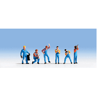 Noch HO Auto Mechanics N15108