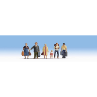 Noch HO Figures Passengers (6pcs)