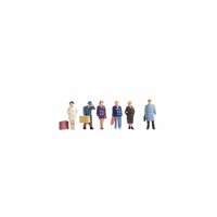 Noch Figures HO Passengers (6 Figures) N15219