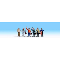 Noch HO Business Travellers (6pcs)