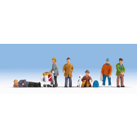 Noch HO The Homeless 6 Figures + Accessories N15290