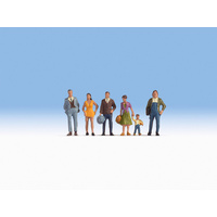Noch HO Pedestrians 6 figs N15479