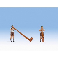 Noch HO Alphorn Players