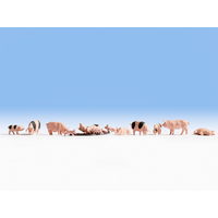 Noch HO Pigs (12 figures) N15712