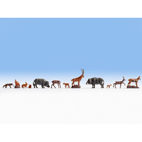 Noch HO Forest Animals (12 figures) N15745