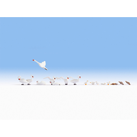 Noch HO Swan and Ducks (16 figures) N15774