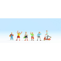 Noch HO Children (6pcs)