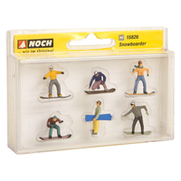 Noch HO Snowboarders 6 figures