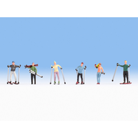 Noch HO Skiers 6 figures N15827