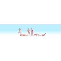 Noch HO Nudists 6 figures N15843