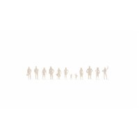 Noch 1/100 Standing People, White, Architecture Line