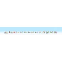Noch HO Passengers No Legs 30 figures N16050