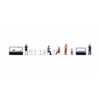 Noch HO Themed Figures Set "Café" 16245